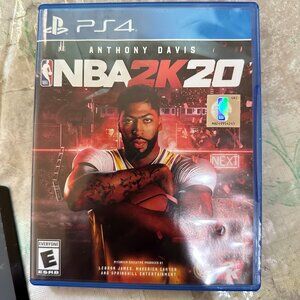 NBA 2K20 Sony PlayStation 4 PS4 Basketball Anthony Davis Video Game CIB